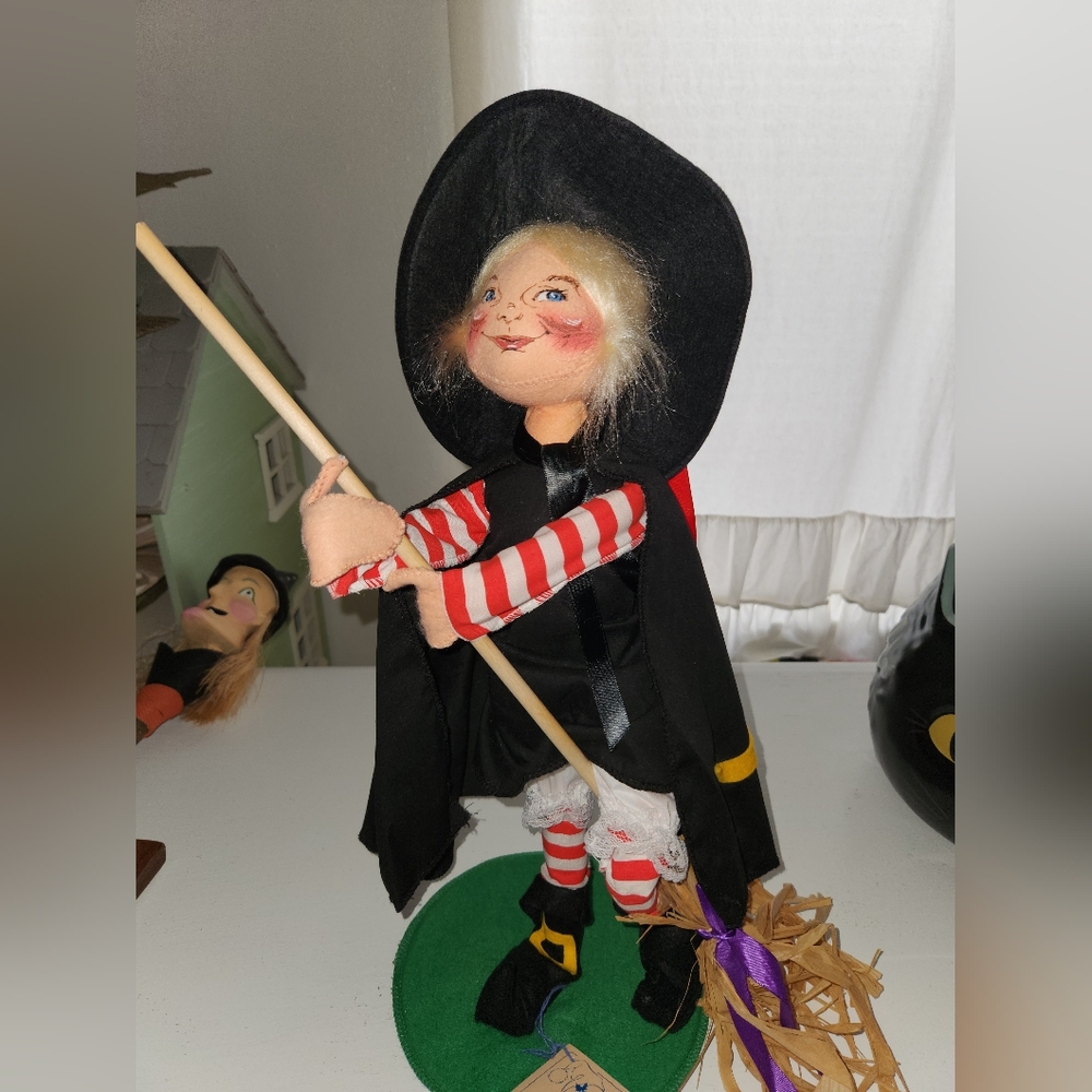 Large 18" Annalee Witch Doll 1992 Halloween Decoration